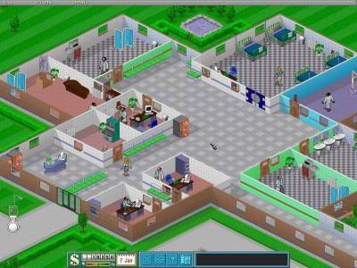 первый скриншот из Theme Hospital