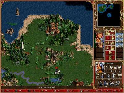 первый скриншот из Heroes of Might and Magic III и Heroes Chronicles