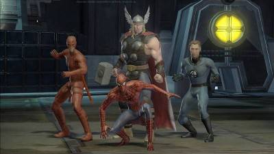 второй скриншот из Marvel Ultimate Alliance