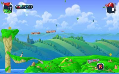 второй скриншот из Worms Crazy Golf