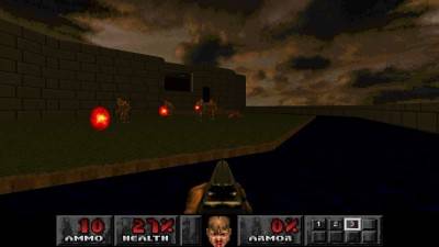 второй скриншот из PSX Doom TC + The Lost Levels