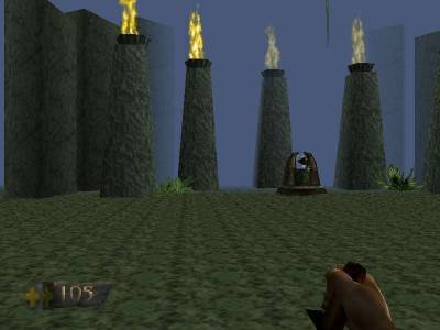 второй скриншот из Turok: Dinosaur Hunter (3DFX Version)