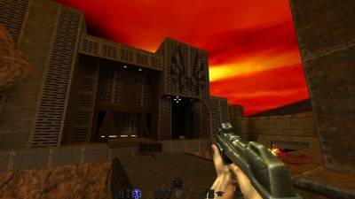 первый скриншот из Knightmare's Quake II