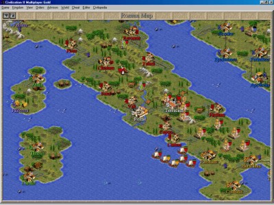 четвертый скриншот из Sid Meier's Civilization II Gold Multiplayer Edition
