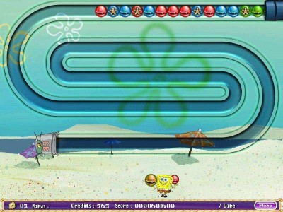 второй скриншот из SpongeBob SquarePants Bubble Rush
