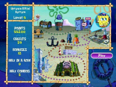 третий скриншот из SpongeBob SquarePants Bubble Rush