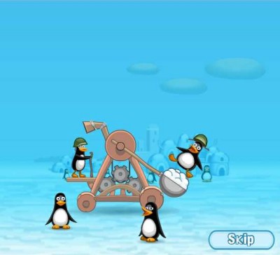 четвертый скриншот из Crazy Penguin Catapult