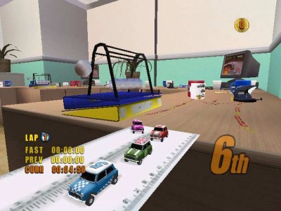 первый скриншот из Mini Desktop Racing