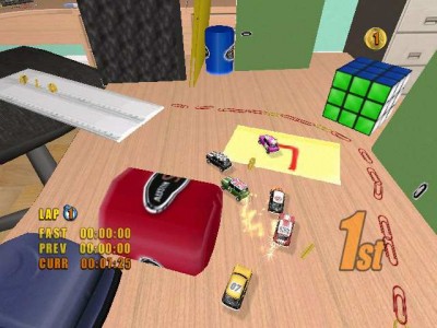 второй скриншот из Mini Desktop Racing