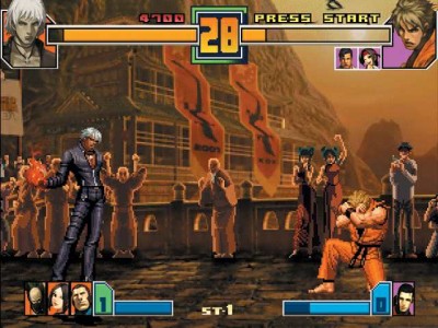 четвертый скриншот из The King Of Fighters 2001