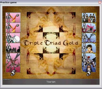второй скриншот из Triple Triad Gold