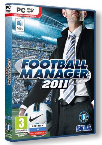 Обложка Football Manager 2011