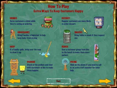 первый скриншот из SpongeBob Diner Dash 2