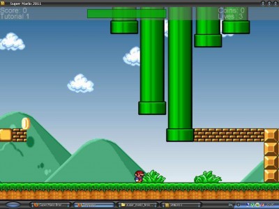 третий скриншот из Super Mario Bros 2011 Infinity