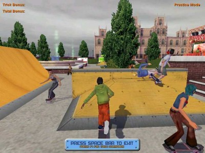 четвертый скриншот из Skateboard Park Tycoon 2004: Back in the USA