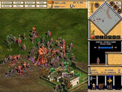 четвертый скриншот из Seven Kingdoms II: The Fryhtan Wars