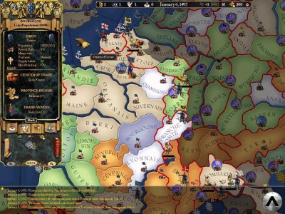 второй скриншот из Europa Universalis II [GOG]