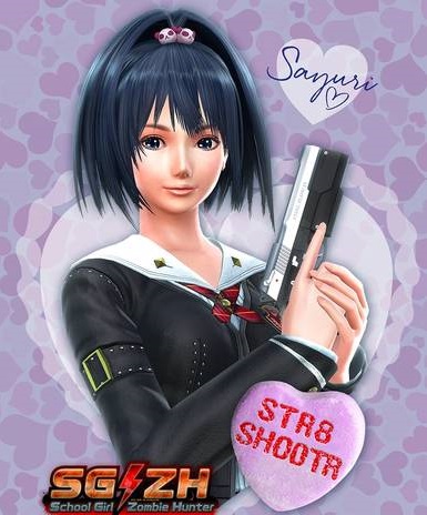 school girl zombie hunter dlc outfit