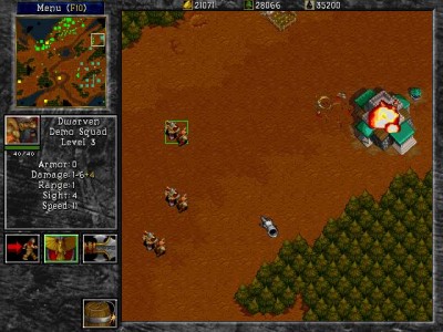 третий скриншот из Warcraft II: Tides of Darkness