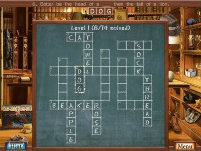 первый скриншот из Hidden Object Crosswords