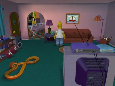 третий скриншот из The Simpsons: Hit & Run