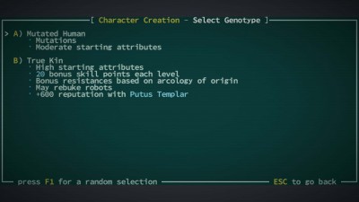 второй скриншот из Caves of Qud