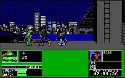 второй скриншот из Teenage Mutant Ninja Turtles: The Manhattan Missions