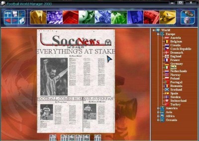второй скриншот из Football World Manager 2000
