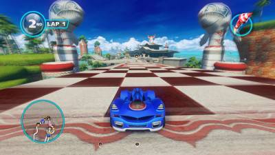 первый скриншот из Sonic & All-Stars Racing Transformed