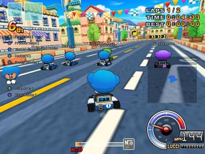 четвертый скриншот из Crazy Racing KartRider