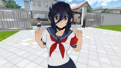 второй скриншот из Yandere Simulator v20.08