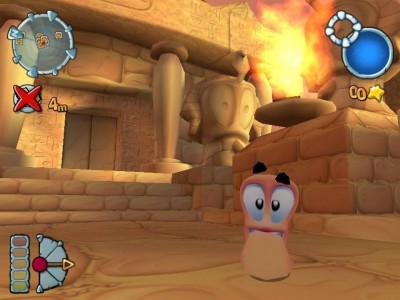 четвертый скриншот из Worms Forts: Under Siege