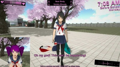 первый скриншот из Yandere Simulator v20.08