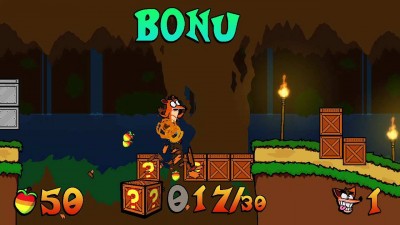 второй скриншот из Crash N. Tense Adventure v2