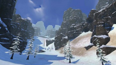 второй скриншот из Fancy Skiing VR