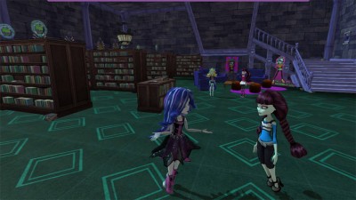 четвертый скриншот из Monster High: New Ghoul in School