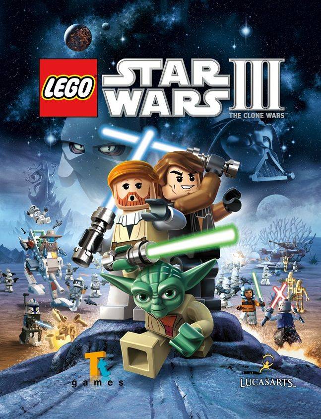 Обложка LEGO Star Wars 3: The Clone Wars