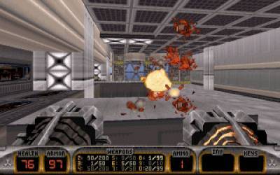 второй скриншот из Duke Nukem 3D