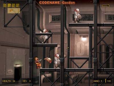 второй скриншот из Half-Life 2D: Codename Gordon F