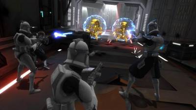 четвертый скриншот из Star Wars: The Clone Wars Republic Heroes