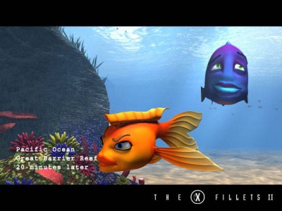 второй скриншот из Fish Fillets 2 / Рыбы-суперсыщики 2