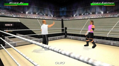 третий скриншот из Wrestling Revolution 3D