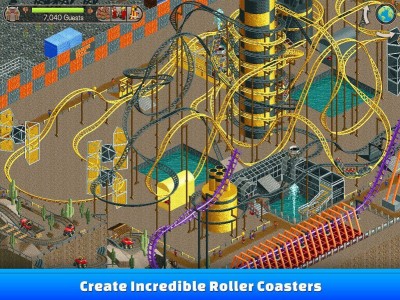 четвертый скриншот из RollerCoaster Tycoon Classic