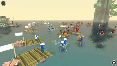 третий скриншот из Stupid Raft Battle Simulator