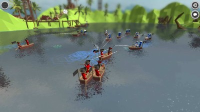 четвертый скриншот из Stupid Raft Battle Simulator