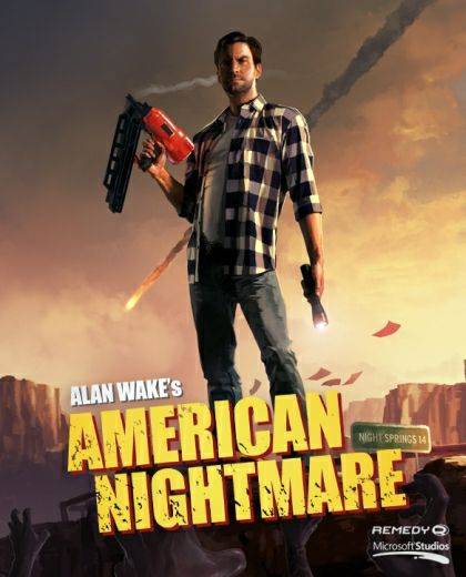 Обложка Alan Wake's American Nightmare