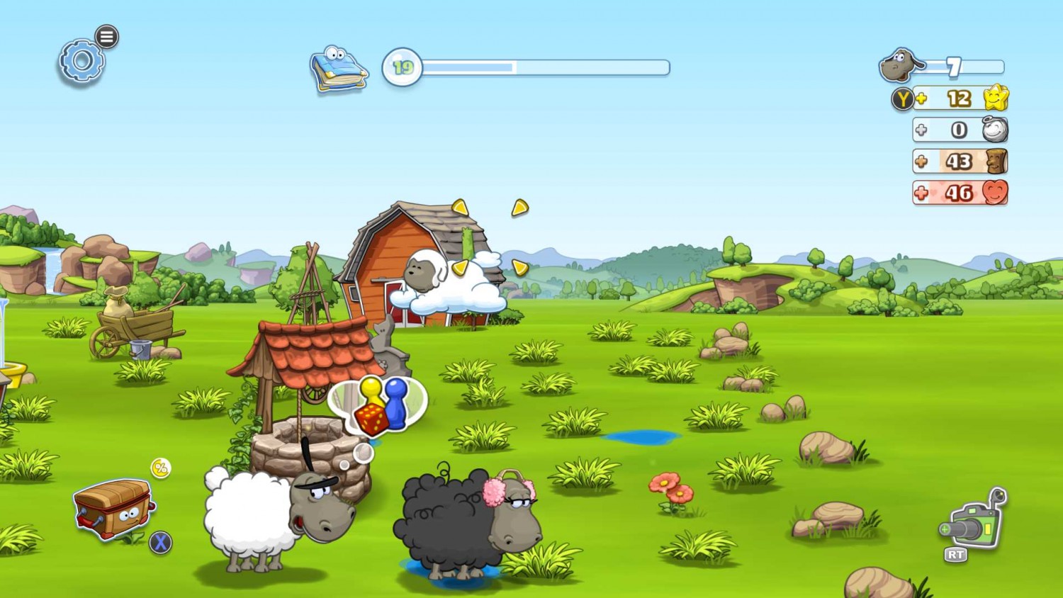 Поиграть облака. Игра овечки и облака. Sheep игра овцы. Игра про овечек. Облака и овцы.