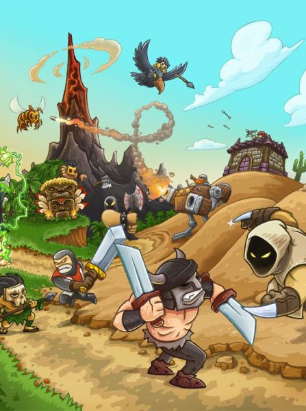 kingdom rush art used in endell frontier