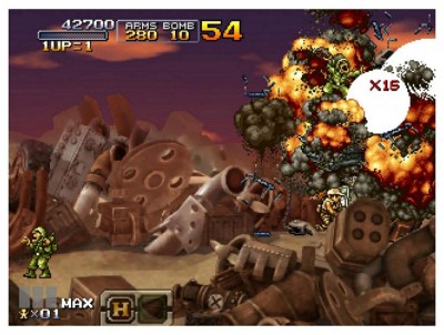 второй скриншот из Metal Slug XX