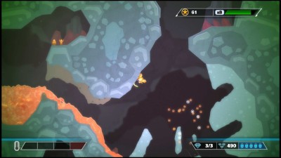 второй скриншот из PixelJunk Shooter